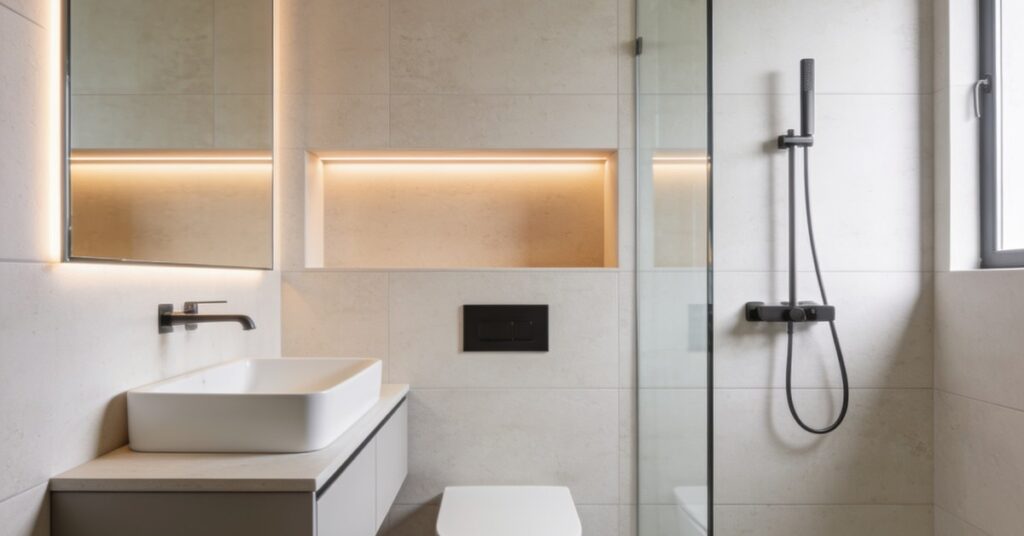 Małe łazienki aranżacje: praktyczne wskazówki jak urządzić małą łazienkę