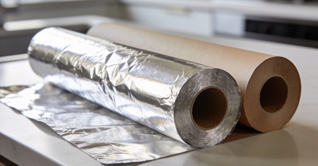 Folia aluminiowa strony: która jest błyszcząca, a która trzyma ciepło?